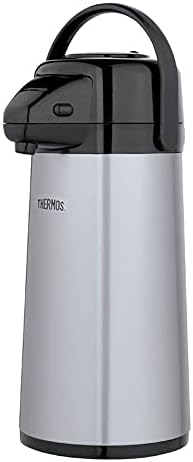 Thermos Black/Silver Stainless Steel Carafe - Total Qty: 2