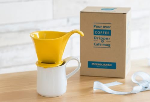 Zero Japan - Bee House Pour Over Coffee Dripper - Lead-Free & Cadmium-Free Ceramic Coffee Maker with Elegant Peek Hole, Drip Cone Brewer Coffee Gift, Brewing Accessories - Antique Green, Standard Size