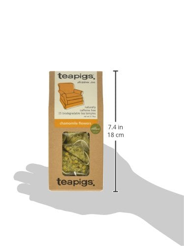teapigs Chamomile Flowers Made with Whole Flowers (15 Count)