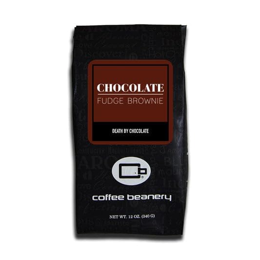 Chocolate Fudge Brownie Flavored Coffee, Specialty Arabica Coffee, Medium Roast, 12 ounce, Automatic Drip (Ground)