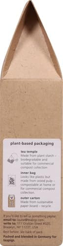 teapigs Lemon & Ginger Herbal Tea Bags Made With Whole Leaves (1 Pack of 15 Tea bags) (520)