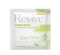 Grace Farms REVIVE Wellness Organic Tea Blend (100 Enveloped Pyramid Sachets w/ String & Tag) | Yerba Mate, Green Tea, & Adaptogens | Natural Energy Coffee Replacement | Fairtrade & Kosher | Gives Back 100% of Profits