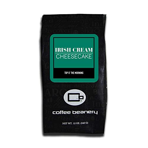 Irish Cream Cheesecake Flavored Coffee, Specialty Arabica Coffee, Medium Roast, 12 ounce, Coarse