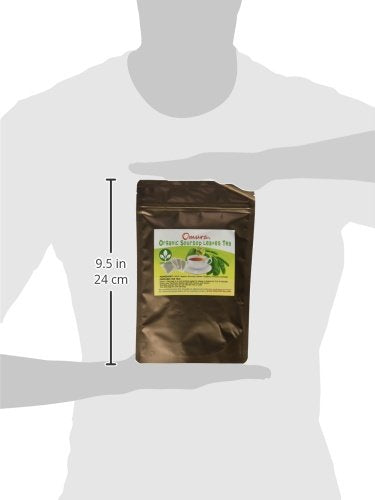 Omura 25 Soursop Graviola Leaf Tea Bags, 100% Natural and Pure from Soursop Leaves Hoja Guanabana Tea
