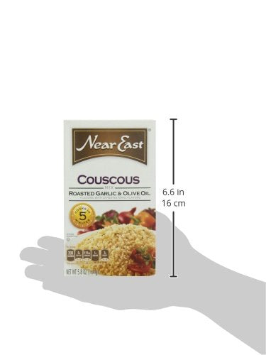 Near East Couscous Mix, Roasted Garlic & Olive Oil, 5.8 Oz, Pack of 12