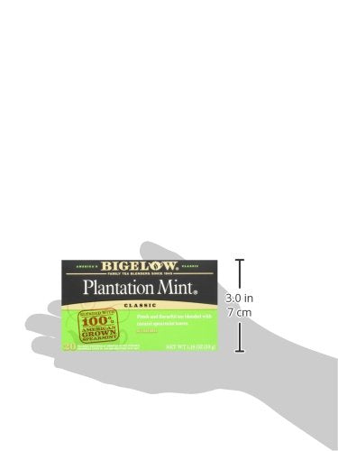 Bigelow Tea Perfectly Mint Black Tea, Caffeinated with Spearmint, 20 Count Box (Pack of 6), 120 Total Tea Bags