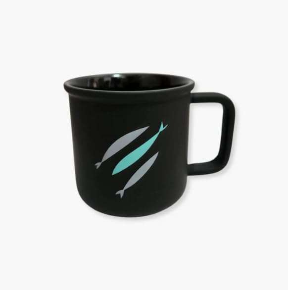 The Chosen: Official 12 oz. 3 Fish Embossed Ceramic Coffee Mug with Rubber Coating