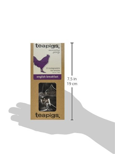 teapigs English Breakfast Tea, 1.76 Ounce, 15 Count (501)