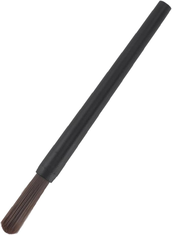 Coffee Grinder Cleaning Brush Black Nylon Bristles Plastic Handle High Efficiency Coffee Grinder Cleaner Brush