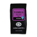 Vanilla Bean Flavored Coffee SWP Decaf, Specialty Arabica Coffee, Medium Roast, 12 ounce, Whole Bean