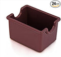 New Star Foodservice 22643 Plastic Sugar Packet Holder, Brown, Set of 24