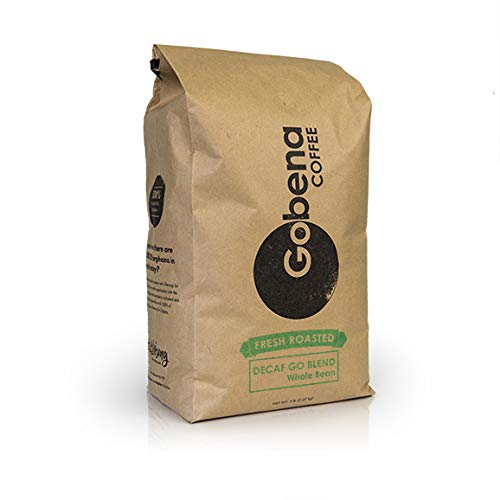 5lb Decaf Medium Roast Whole Bean Fresh Roasted Coffee, 100% Arabica Specialty Coffee, 80 ounces, 5 pounds, Bulk Coffee