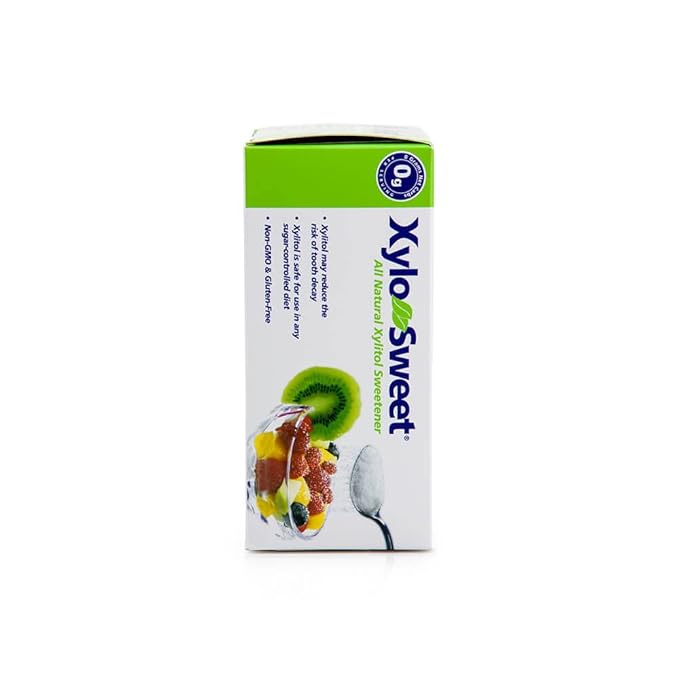 Xlear XyloSweet Plant Sourced Xylitol Sweetener - Pure Natural Sugar Substitute, Granules, Non-GMO, Gluten-Free, 100 Packets (Pack of 3)