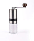 Manual Coffee Grinder-Stainless Steel Hand Coffee Grinder with Adjustable Dragon Tooth Conical Burr, No-Power, Portable Espresso Grinder for Home, Office, Camping or Travel
