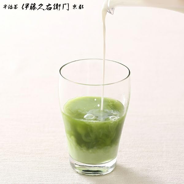 ITOHKYUEMON KYOTO Uji Matcha Strong Green Tea (Sweetened) – 0.17lb(80g) JAPAN