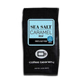 Sea Salt Caramel Flavored Coffee SWP Decaf, Specialty Arabica Coffee, Medium Roast, 12 ounce, Whole Bean
