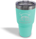 Custom Tumblera Tumblers Travel Mugs Happy Birthday to You A Alphabet & Monograms Birthday Insulated Drinkware Stainless-Steel 30 Oz Chill Personalized Text Here