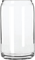Etched Laser Art Personalized Etched 16oz Can Glass - Transparent Dishwasher Safe Glassware Customized For Any Occasion, Custom Engraved Beer Glass Drinkware for Birthday Gifts and Wedding Gifts
