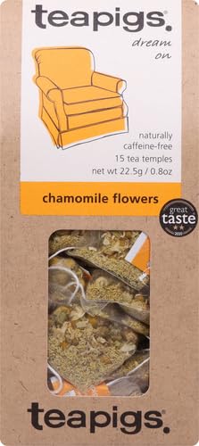 teapigs Chamomile Flowers Made with Whole Flowers (15 Count)