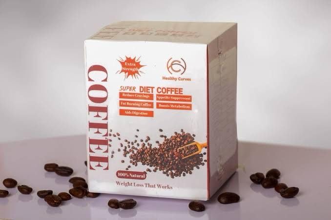 Super Diet Coffee for Weight Loss, 100% Natural, 15g x 15 Sachets