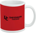 Davidson College Wildcats Ceramic Coffee Mug, Novelty Gift Mugs for Coffee, Tea and Hot Drinks, 11oz, White