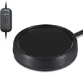 Wax Melt Warmer Burner Scented Candle Warmer Plate,3-1 Electric Coffee Mug Warmers,Fragrance and Heating Cup Warmers for Tea and Milk, Hot Chocolate as Gifts for Women（Black-No Cup）