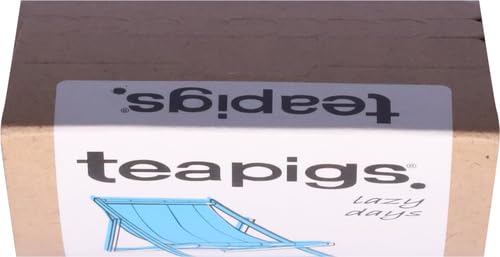 teapigs Lemon & Ginger Herbal Tea Bags Made With Whole Leaves (1 Pack of 15 Tea bags) (520)