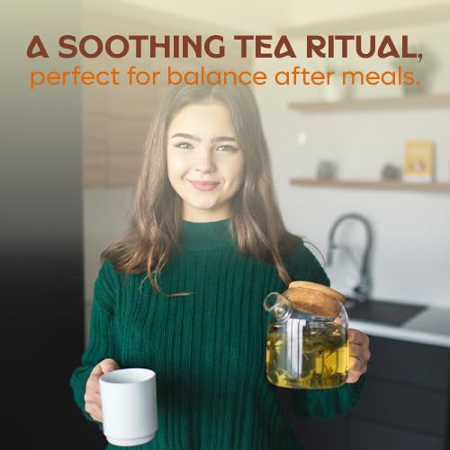 DALAMHARI Jerusalem Artichoke Tea 30T | Inulin Rich Post Meal & Sugar Balance Functional Tea | Korean Hand-Roasted Sunchoke Te De Alcachofa | Cold Brew Ready Triangle Teabags | Smooth Move & Colon Broom Alternative