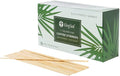 2000 Count | KingSeal Bamboo Wood Coffee Stirrers, Square End, 7 inch Length, 100% Renewable and Biodegradable - 4 Boxes x 500 Stirrers