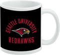 Seattle Redhawk Ceramic Coffee Mug, Novelty Gift Mugs for Coffee, Tea and Hot Drinks, 11oz, White