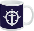 University of Portland Pilots Logo Ceramic Coffee Mug, Novelty Gift Mugs for Coffee, Tea and Hot Drinks, 11oz, White