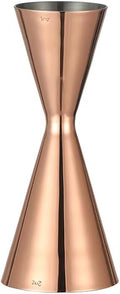 Double Cocktail Jigger Slim Style Measuring Jigger (Smooth CopperPlated)