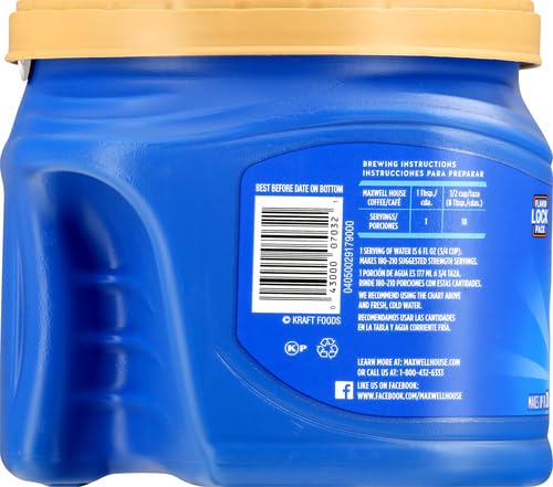 Maxwell House Master Blend Mild Roast Ground Coffee, 26.8 oz Canister