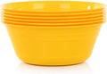Mintra Home Snack Bowls (Small 6pk (600ml), Yellow)