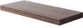 Floating Shelf, Set of 1 Wall Shelf, 24 in W x 12.75 in D x 2 in H Wooden Floating Wall Shelf with Invisible Brackets for Living Room/Bedroom/Bathroom/Kitchen Storage and Decor, Walnut
