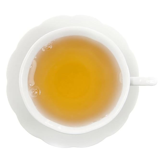 Pomegranate Hibiscus Flavored Green Tea | Loose Leaf 4oz | Hunan Sencha Style Tart Fruity Herbal Blend | Hot or Iced | English Tea Store