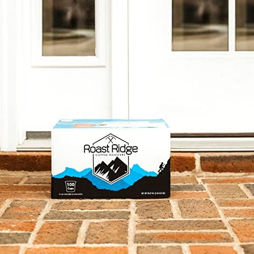 Roast Ridge Single Serve Coffee Pods for Keurig K-Cup Brewers, Blueberry Cobbler, Medium Roast, 100 Count