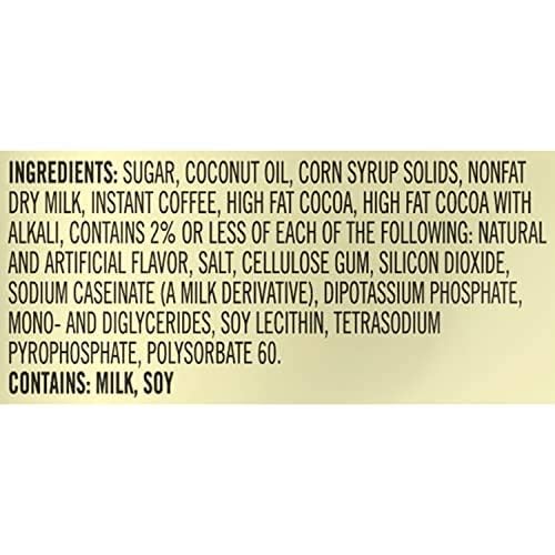 Hills Bros. Frappés, Chocolate Espresso Drink Mix, Gluten Free, Kosher Certified, Easy to Make, Rich and Decadent, 2.3 oz ( Pack of 12 )