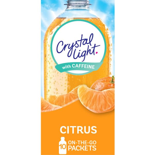 Crystal Light Wild Strawberry, Citrus Energy Drink Mix Variety Pack