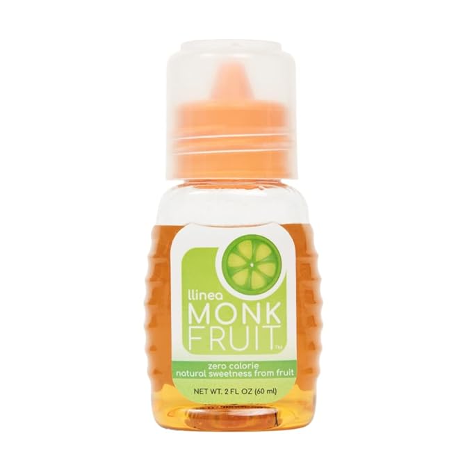 LLINEA MONK FRUIT - 100% Pure Monk Fruit - Approx. 200 Servings - Sweetens Coffee, Tea, Smoothies, & More - ZERO Calories - ZERO Carbs - Gluten-Free - Non-GMO - No Erythritol