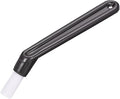 MECCANIXITY Coffee Machine Brush, 5" Length Nylon Head Black for Cleaning Espresso Machines, Grinders