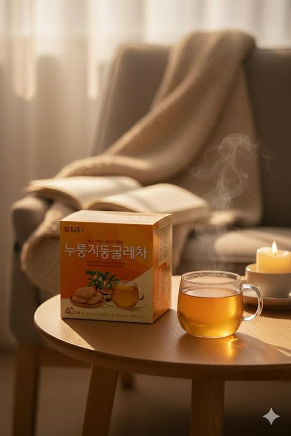 Damtuh Korean Roasted Rice & Solomon’s Seal Tea – Traditional Herbal Tea - Caffeine-Free, Sugar-Free, Non-Caloric, 40 Tea Bags (1.5g each)