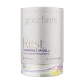 Grace Farms REST Wellness Organic Tea Blend (16 Pyramid Sachets) | Sleep and Stress Support For Evening | Chamomile Vanilla Tea with Adaptogenic Herbs and Mushrooms | Fairtrade and Kosher