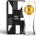 Personalized Beer Glass for Men, Funny Custom Alcohol Gifts for Beer Lovers, Unique Birthday Christmas Gifts for Him, the Man the Myth the Legend, S