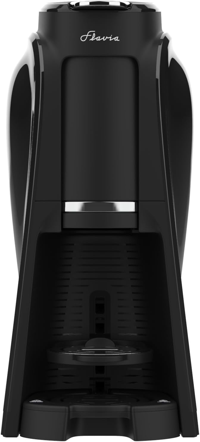 Flavia Aroma Brewer - Coffee Machine, Makes Coffee, Lattes, Tea, and other Hot or Iced Beverages with Single-Serve Freshpacks, Multiple Brew Sizes, Black