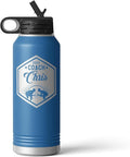Wrestling Coach gifts, Tumbler, Coach tumbler, Wrestling gifts, Coach Beer glass, Coach gift, Coach gifts, Wrestling Coach (Wrestling Hexagon, Royal Blue, 32oz Water Bottle)