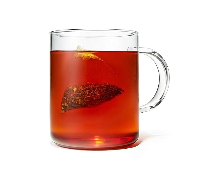 Paromi Cinnamon Chai Rooibos Organic Tea, Signature Jar, 15 Count (Pack of 3)