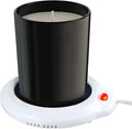 Eutuxia Candle Warmer for Home & Office. Great for Warming Up Cups, Coffee Mugs, Wax, and Beverages on Desks, Tables & Countertops. Electric Heated Plate Warms Quickly. Enjoy Hot Drinks on Cold Days.