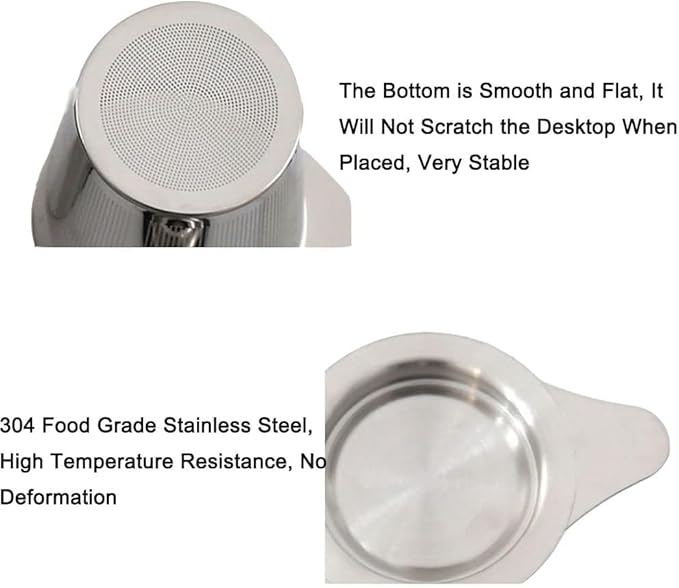 Tea Infuser for Loose Leaf Tea, Stainless Steel Tea Infuser, Extra Fine Mesh Tea Strainers Filter Fine Tea Leaves Effectively, Fit Tea Pots/Mugs