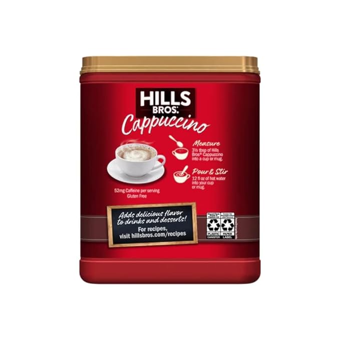 Hills Bros. Flavor Coffee (Double Mocha, 16 Ounce (Pack of 2)
